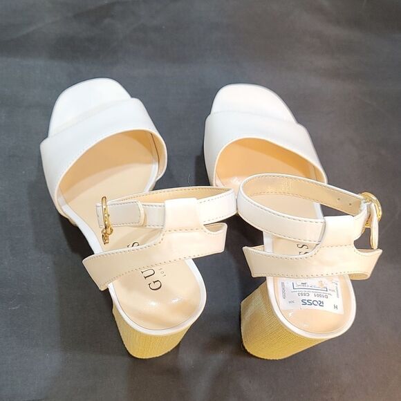 BRAND NEW GUESS PLATFORM BLOCK HEEL OPEN TOE SANDAL - Picture 5 of 12
